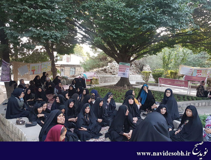 نوید صبح | تصاویر مراسم اختتامیه طرح تاب آوری اجتماعی در شهرستان هرسین  استان کرمانشاه